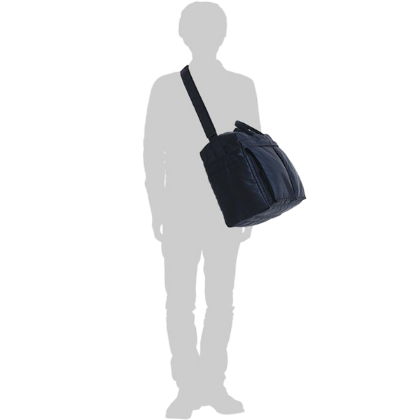 PORTER YOSHIDA & CO TANKER 2 WAY DUFFLE BAG "S" (BLACK)