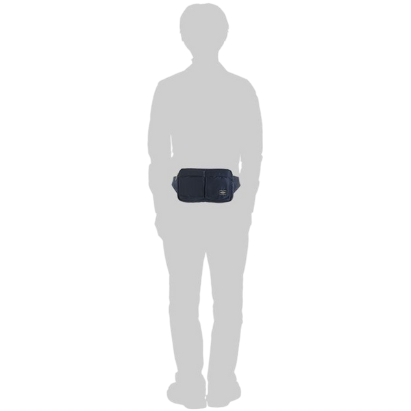 PORTER YOSHIDA & CO TANKER WAIST BAG (BLACK)