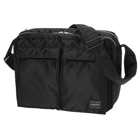 PORTER YOSHIDA & CO TANKER SHOULDER BAG "L" (BLACK)