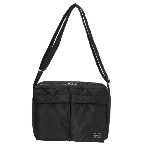 PORTER YOSHIDA & CO TANKER SHOULDER BAG "L" (BLACK)