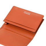 PORTER YOSHIDA & CO PS LEATHER WALLET CARD CASE (ORANGE)