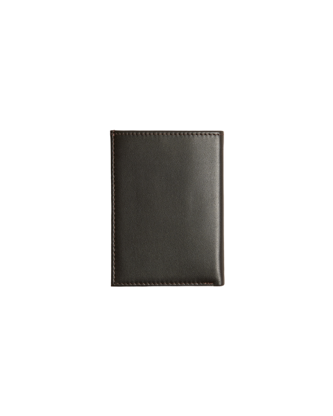 ZACKS BI-FOLD CARD HOLDER (DK BROWN)