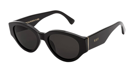 RETROSUPERFUTURE DREW MAMA SUNGLASSES (BLACK)