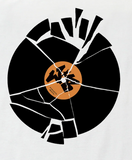 AKA SIX x WILD BUNCH x FRAGMENT BROKEN RECORD TEE (WHITE)