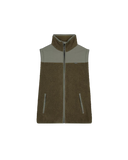 MAIUM TEDDY CARDIGAN (ARMY GREEN)