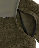 MAIUM TEDDY CARDIGAN (ARMY GREEN)