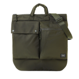 PORTER YOSHIDA & CO UNIT 2 WAY HELMET BAG (OLIVE)