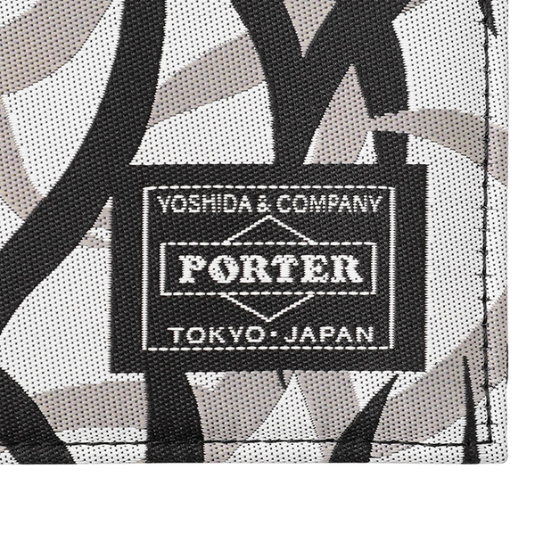 PORTER YOSHIDA & CO GHILLE BUSINESS CARD CASE (TRIBAL CAMO)