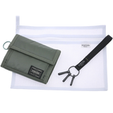 PORTER YOSHIDA & CO CAPSULE WALLET (KHAKI)