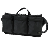 PORTER YOSHIDA & CO FORCE WAIST BAG (BLACK)