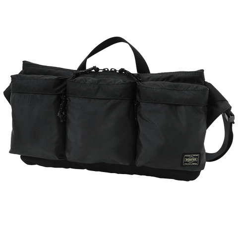 PORTER YOSHIDA & CO FORCE WAIST BAG (BLACK)