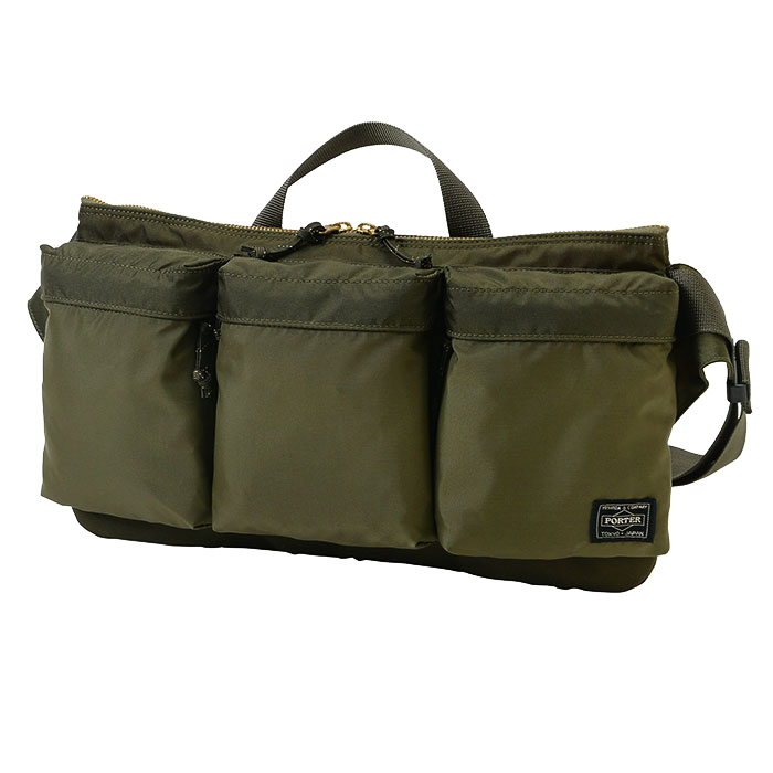 Porter-Yoshida & Co. Force Shoulder Pouch in Olive | End Clothing