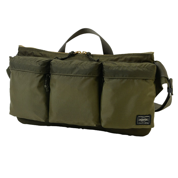 PORTER YOSHIDA & CO FORCE WAIST BAG (OLIVE)