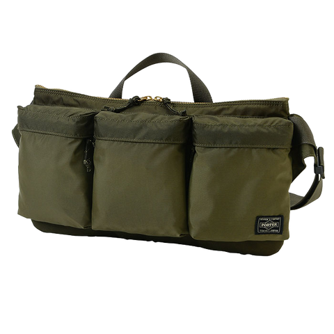 PORTER YOSHIDA & CO FORCE WAIST BAG (OLIVE)
