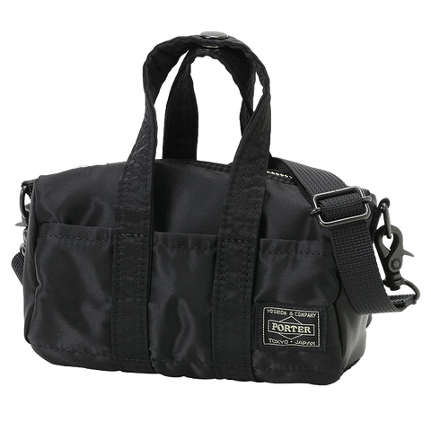 PORTER YOSHIDA & CO HOWL MINI BOSTON BAG (BLACK)