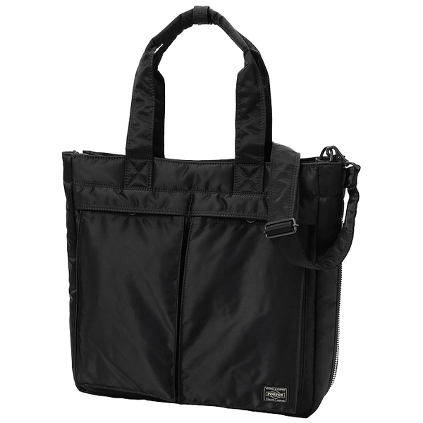 PORTER YOSHIDA & CO TANKER 2 WAY TOTE (BLACK)