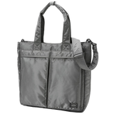 PORTER YOSHIDA & CO TANKER 2 WAY TOTE (SILVER)