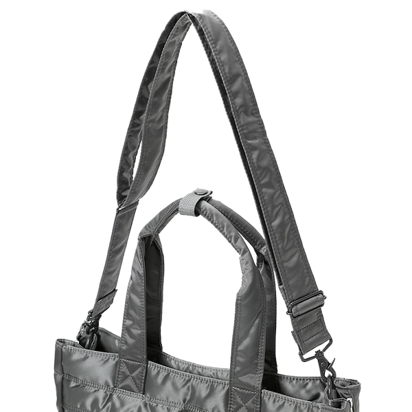 PORTER YOSHIDA & CO TANKER 2 WAY TOTE (SILVER)
