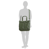 PORTER YOSHIDA & CO TANKER 2 WAY TOTE (SILVER)