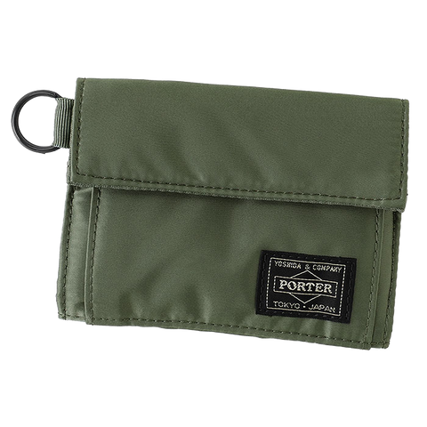PORTER YOSHIDA & CO TANKER WALLET (SAGE GREEN)