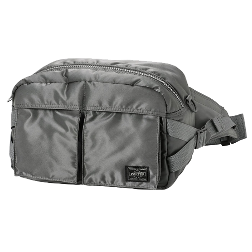 PORTER YOSHIDA & CO TANKER SHOULDER BAG (SILVER)