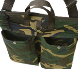 PORTER YOSHIDA & CO PLATOON 2 WAY HELMET BAG (WOODLAND SAND)