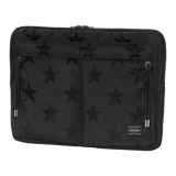 PORTER YOSHIDA & CO FLAG DOCUMENT CASE (BLACK)