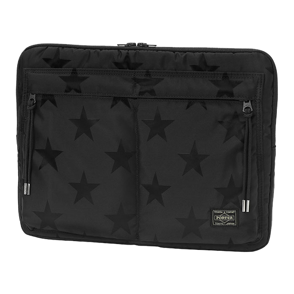 PORTER YOSHIDA & CO FLAG DOCUMENT CASE (BLACK)