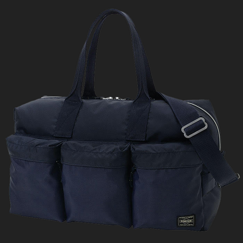 PORTER YOSHIDA & CO (Force 2-Way Duffle Bag) "S" NAVY