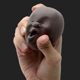 CAOMARU STRESS BALLS (HO FACE) BROWN
