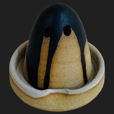 FO:RM X The Claymonger DUPPY incense chamber & tray (BLACK)