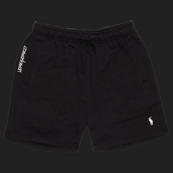 WAYWARD LONDON: WALPHY SHORTS (BLACK)