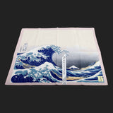 UKIYOE JAPANESE POCKET SQUARES (Pink Mount Fuji)