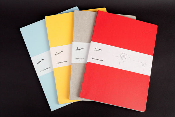 HUM STATIONARY DOG EAR NOTEBOOK (SMALL)