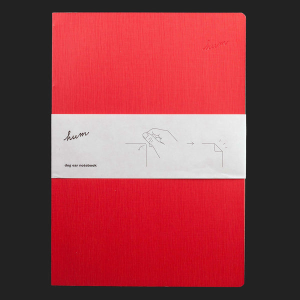 HUM STATIONARY DOG EAR NOTEBOOK (LARGE)