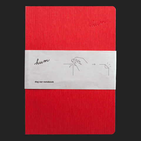 HUM STATIONARY DOG EAR NOTEBOOK (SMALL)