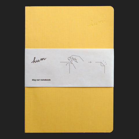 HUM STATIONARY DOG EAR NOTEBOOK (LARGE)