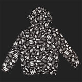 LITTLE ELEVEN PARIS STAR WARS CARTOON HOODY