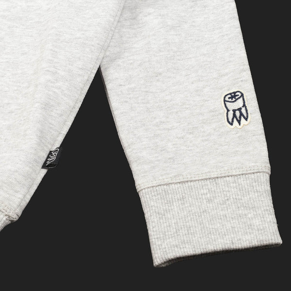 CHENILLE CREW (MARL GREY)