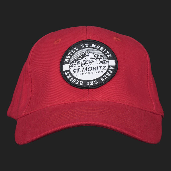 St. Moritz Classic Supersoft Baseball cap - (RED)