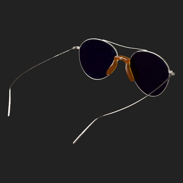 EYEVAN 7285 (716-8002 POLARIZED LENS SUNGLASSES WITH SILVER FRAME)