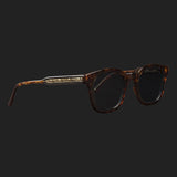 EYEVAN 7285 (715-301/300 RECTANGULAR CELLU IN CELLU SUNGLASSES)