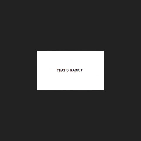 TERRAPIN "THATS RACIST" CALLING CARDS (PACK OF 15)