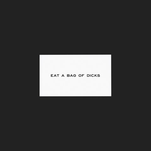 TERRAPIN "EAT A BAG OF DICKS" CALLING CARDS (PACK OF 15)